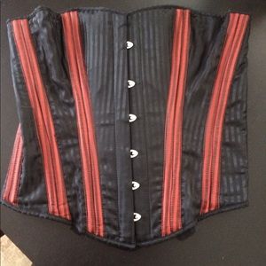 Heavy Red Lilith’s Mysterious Ways Corset Sz 2X